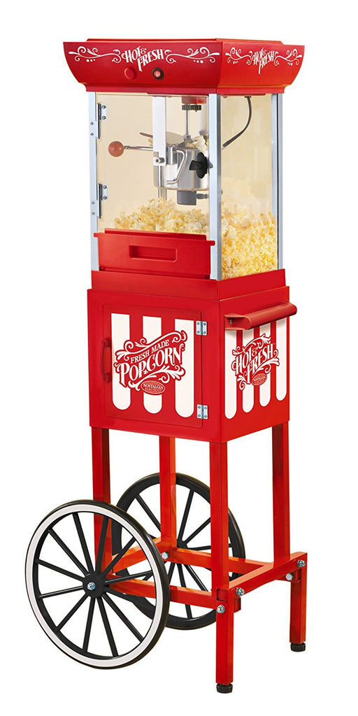 Máquina para hacer palomitas de maíz Nostalgia, Original, Rojo/Anaranjado