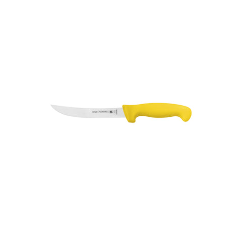 Cuchillo para deshuesar 6" amarillo Tramontina #24474.