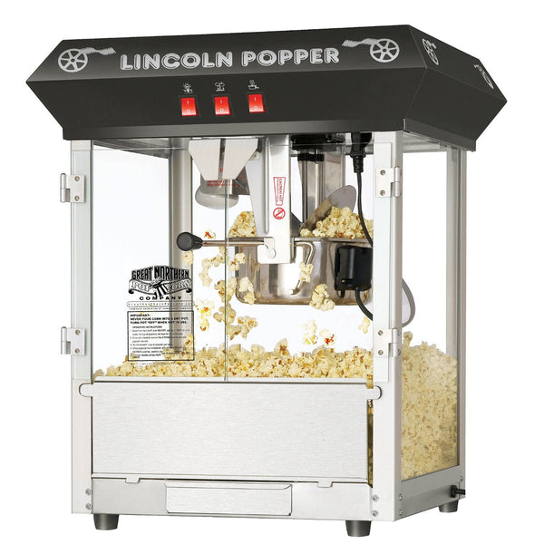 Popcorn Máquina para hacer algodón de azúcar de tipo comercial Great  Northern, Con carro, Rosado