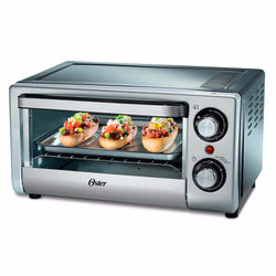 Horno tostador Oster plateado 10 litros